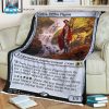 Golos Tireless Pilgrim Game Magic The Gathering Blanket