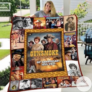 Gunsmoke 66Th Anniversary 1955 2021 Blanket