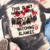 Halloween This Is My Horror Movie Watching Blanket Full Print Shirt