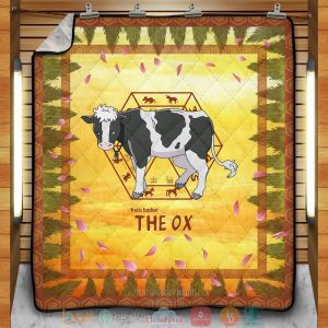 Haru The Ox Quilt Blanket