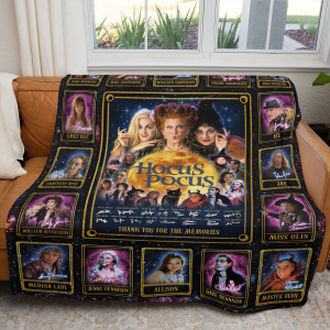 Hocus Pocus Thank You For The Memories Fleece Blanket