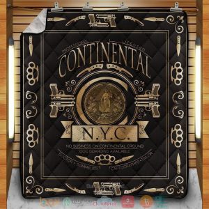 Hotel Continental Quilt Blanket