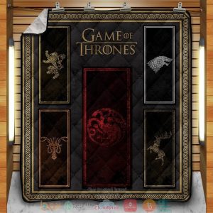 House Sigils Quilt Blanket