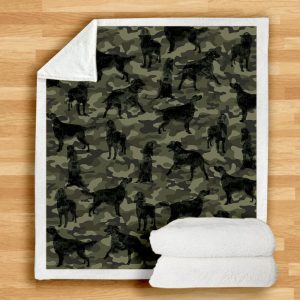 Irish Setter Camo Blanket