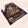 Jack Skellington Sally Oogie Boogie This Is My Nightmare Before Christmas Movie Watching Blanket Quilt