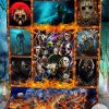Jason Voorhees Flame Chain Blanket