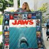 Jaws Shark Movie Quilt Blanket 2