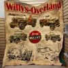 Jeep Willys Overland Vintage Blanket