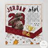 Jordan 23 Blanket Quilt