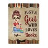 Just A Who Loves Books Blanket