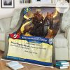 Kf Horseman Of Famine Fleece Blanket