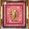 Kisa The Tiger Quilt Blanket