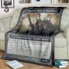 Korlash Heir To Blackblade Game Magic The Gathering Blanket