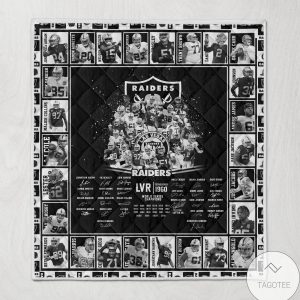 Las Vegas Raiders Legends Blanket Quilt
