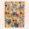 Lets Get Smashed Halloween Stitch Blanket