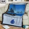 Magic The Gathering 137 Island Blanket