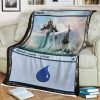 Magic The Gathering 140 Island Blanket