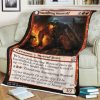 Magic The Gathering Emn 142 Smoldering Werewolf Blanket