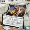 Magic The Gathering Emn 25 Faithbearer Paladin Blanket