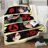 Naruto Custom Throw Blanket