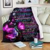Night Butterfly To My Daughter Never Forget That I Love You Full Printing Blanket