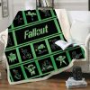 Nuclear Fallout Custom Throw Blanket