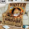 One Piece Luffy Soft Blanket