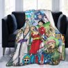 One Piece Luffy Team Blanket