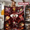 Personalized Iron Man Custom Blanket