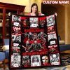 Personalized This Is My Horror Movie Watching Custom Name Blanket