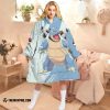 Pokemon Blastoise Fleece Hoodie Blanket