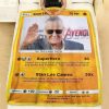 Pokemon Card Stan Lee Blanket