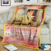 Pokemon Cyndaquil 1St Edition Fireworks Blanket