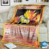 Pokemon Cyndaquil 1St Edition Leer Blanket