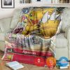 Pokemon Digimon Agumon Soft Blanket