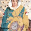 Pokemon Dragonite Fleece Hoodie Blanket