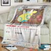 Pokemon Dunsparce Japanese Card Soft Blanket