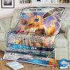 Pokemon Eevee Gx Sun And Moon Promos Blanket