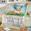 Pokemon Eevee Plasma Freeze Blanket