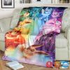 Pokemon Eevee Rainbow Blanket