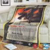 Pokemon Gold Star Umbreon Blanket