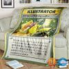Pokemon Illustrator Japanese Verse Blanket