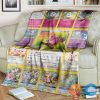 Pokemon Jigglypuff Cards Blanket