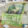 Pokemon Leafeon Blanket