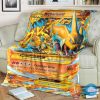 Pokemon M Charizard Ex Flashfire Blanket