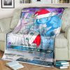 Pokemon New Christmas Mew Gx Blanket