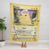 Pokemon Pikachu Blanket