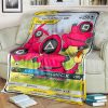 Pokemon Pikachu Charmander Squirtle And Bulbasaur Guardian Tag Team Blanket