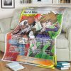 Pokemon Red And Blue Trainer Blanket