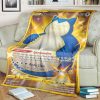 Pokemon Snorlax Chilling Reign Blanket
